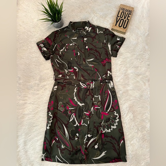 Banana Republic Military Flight Jacket Dress - Picture 4 of 12